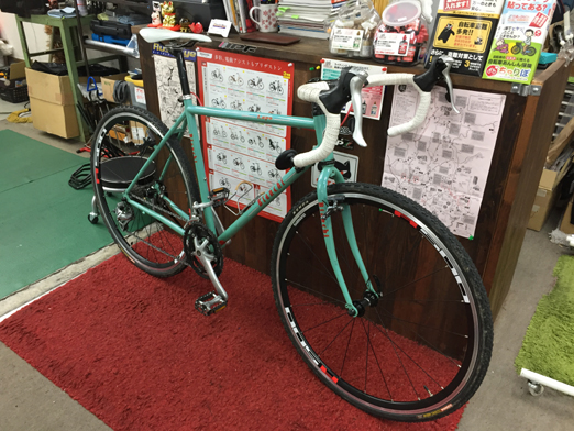 Bianchi Lupo 実用系カスタマイズさせていただきました(⌒▽⌒) | Rush Eye BICYCLE SHOP